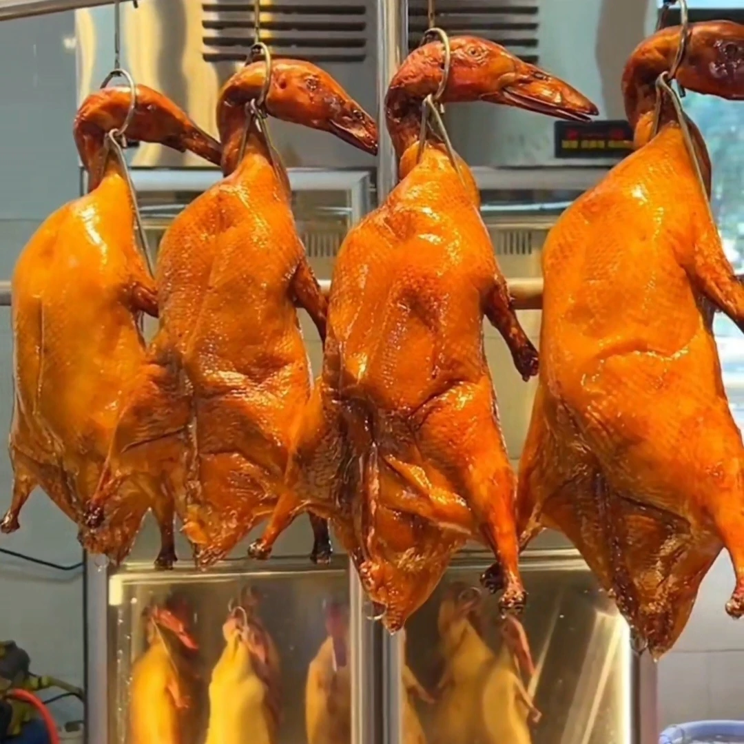 广味脆皮烧鸭3斤4左右正宗特产整只港式甜皮深井烧鸭烧腊广东烧鹅