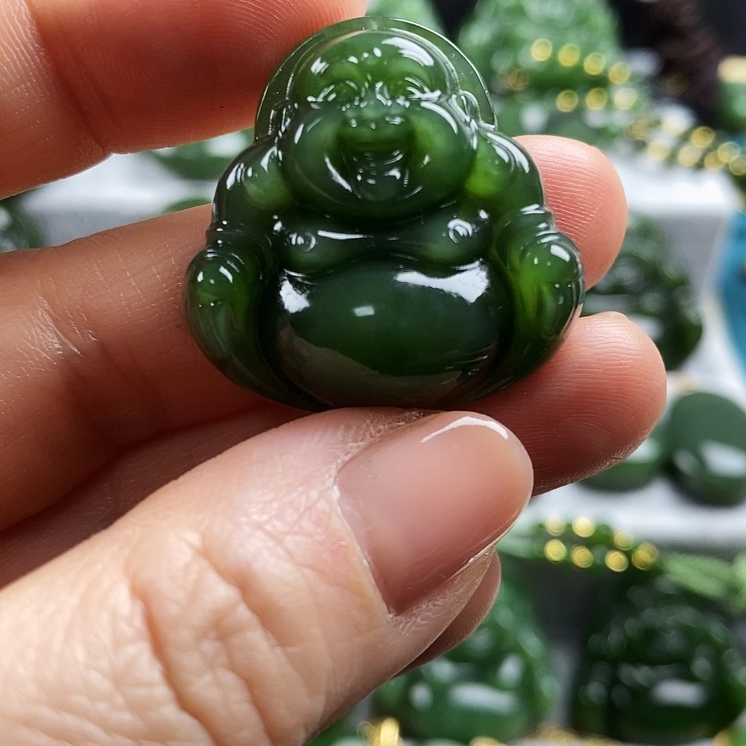 和田玉（碧玉）未镶嵌颈饰30