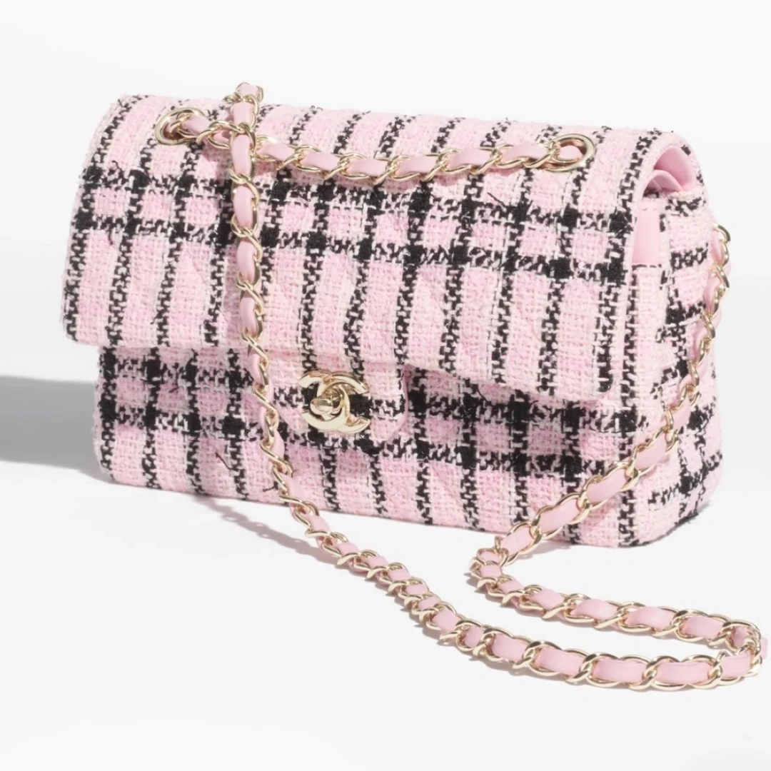 99新 Chanel/香奈儿 多多奢品/香奈儿25S织物秀款CF斜挎包/99新