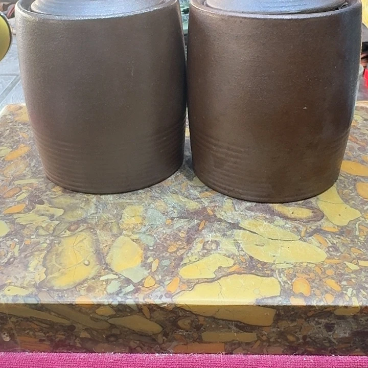 柴烧瓷陶罐一个。。。。