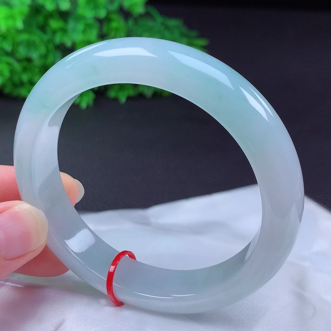 翡翠未镶嵌手镯59圈口683002