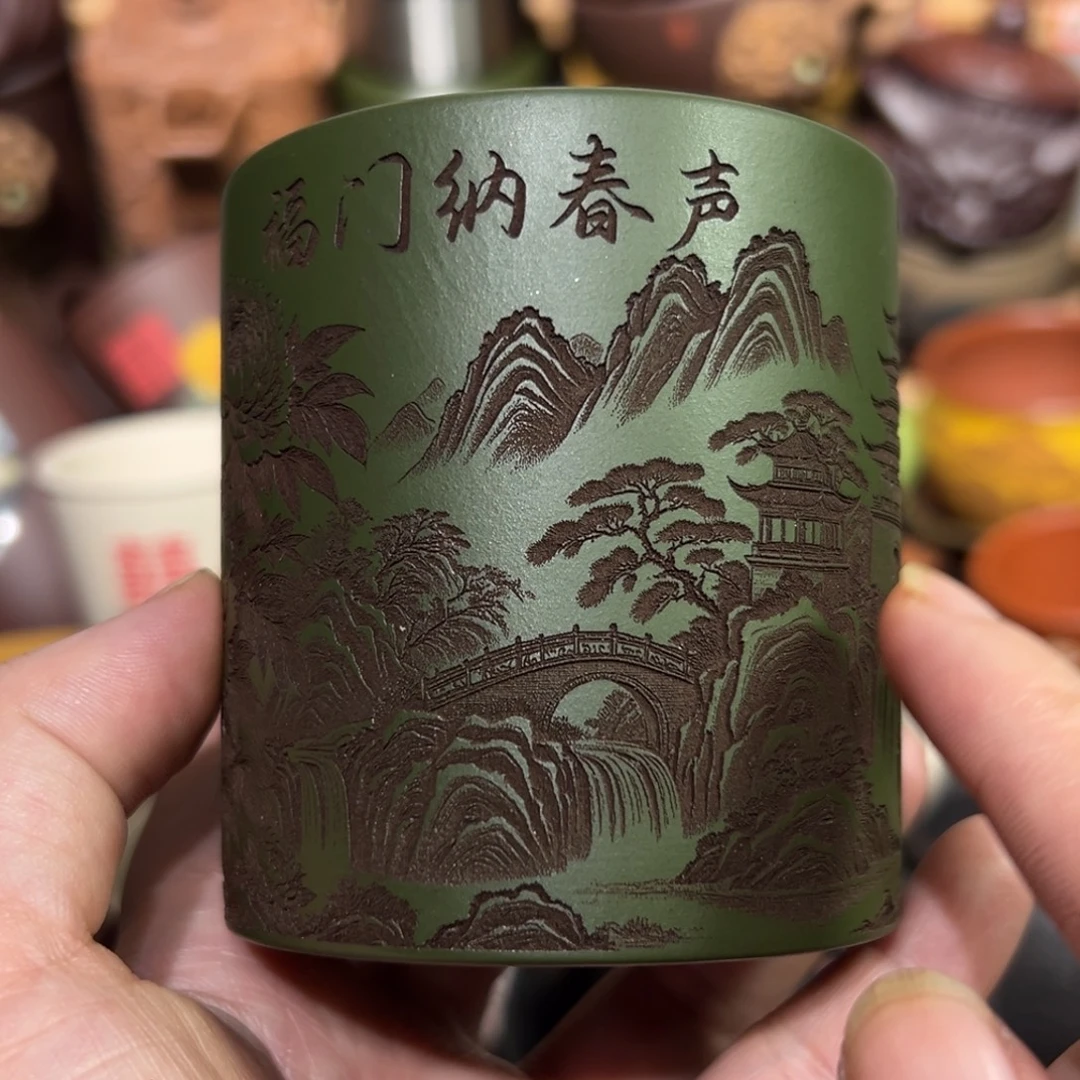 茶杯紫砂宜兴紫砂主人杯