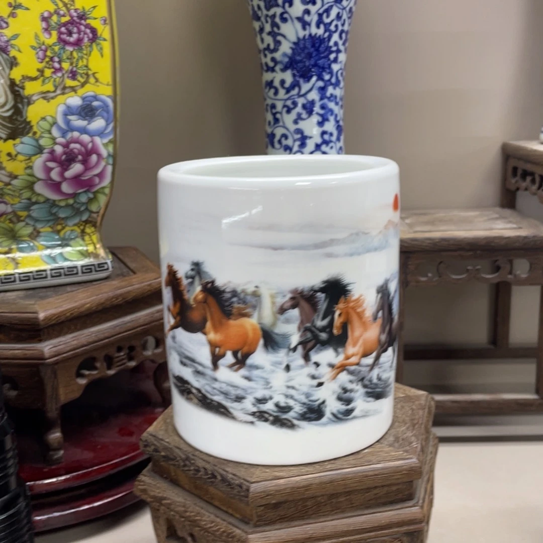 摆件景德镇陶瓷现代工艺品摆件