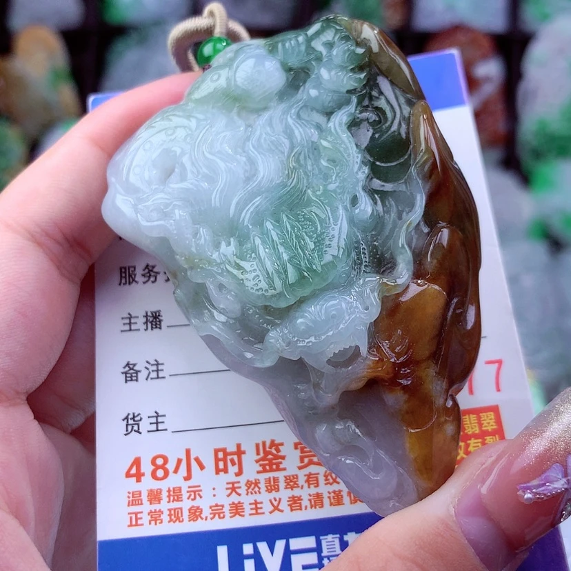 【闪购商品】翡翠颈饰未镶嵌挂件