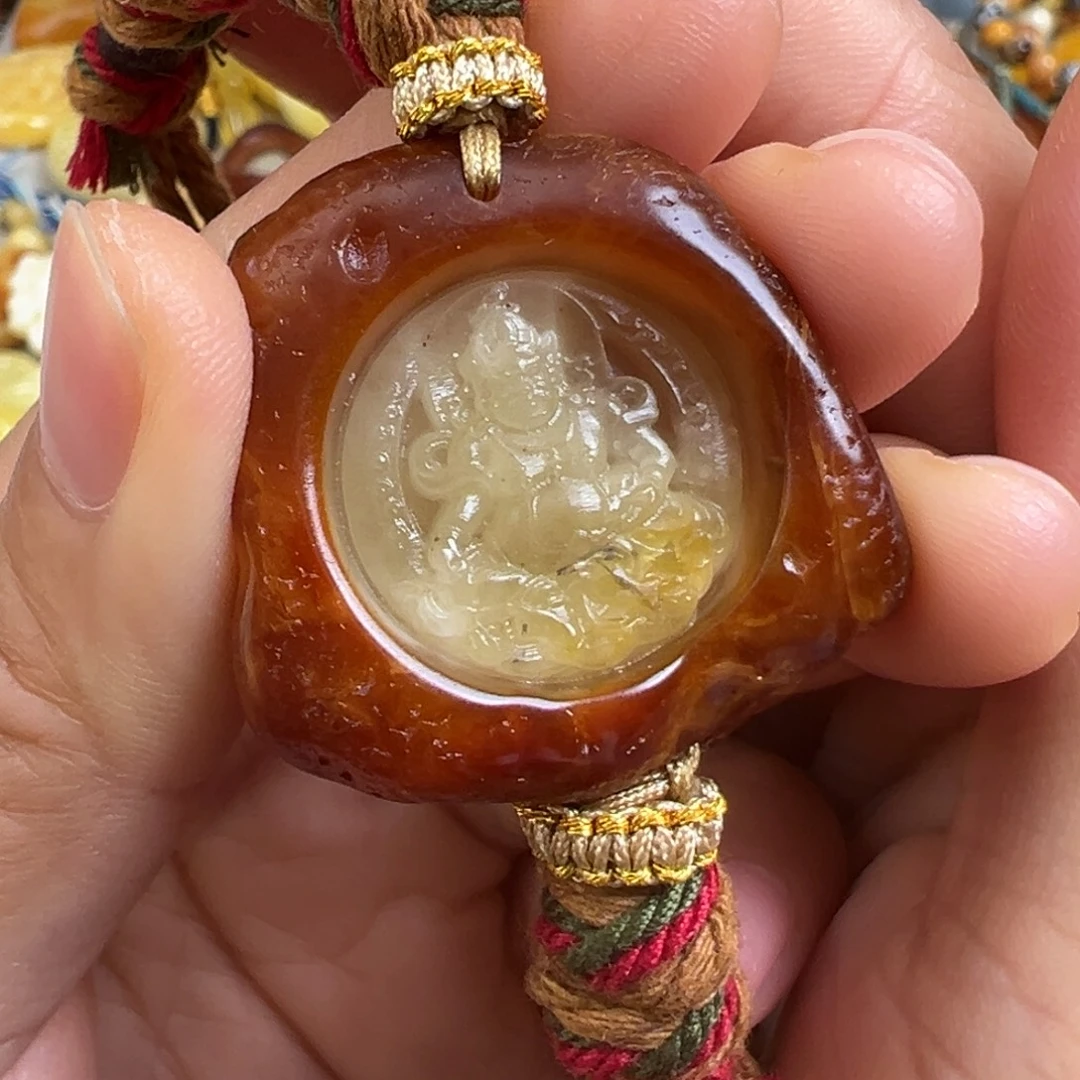 裸石蜜蜡未镶嵌微瑕