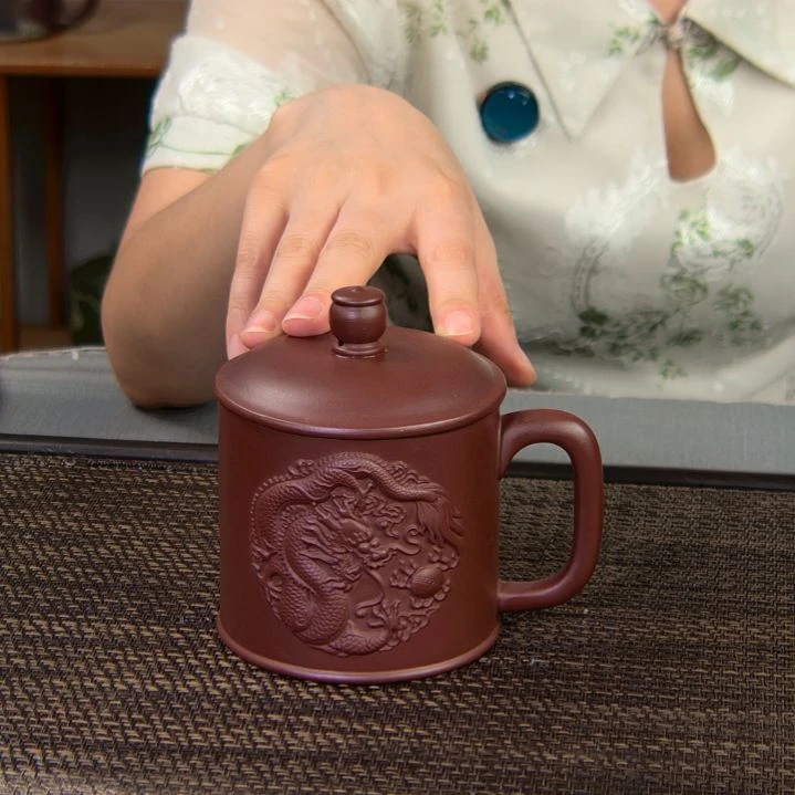 茶杯紫砂高货放漏