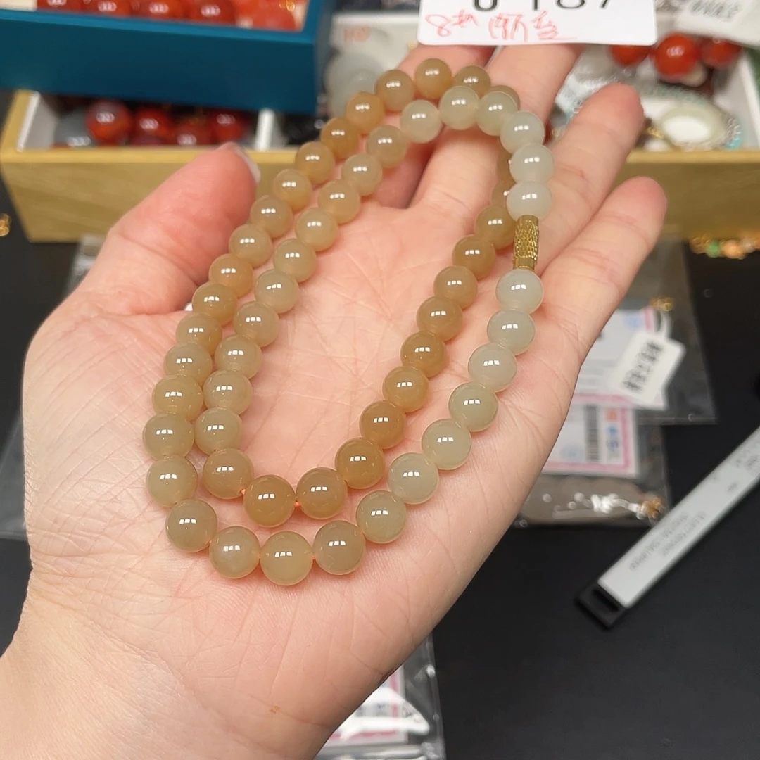 和田玉珠宝半成品未镶嵌U187