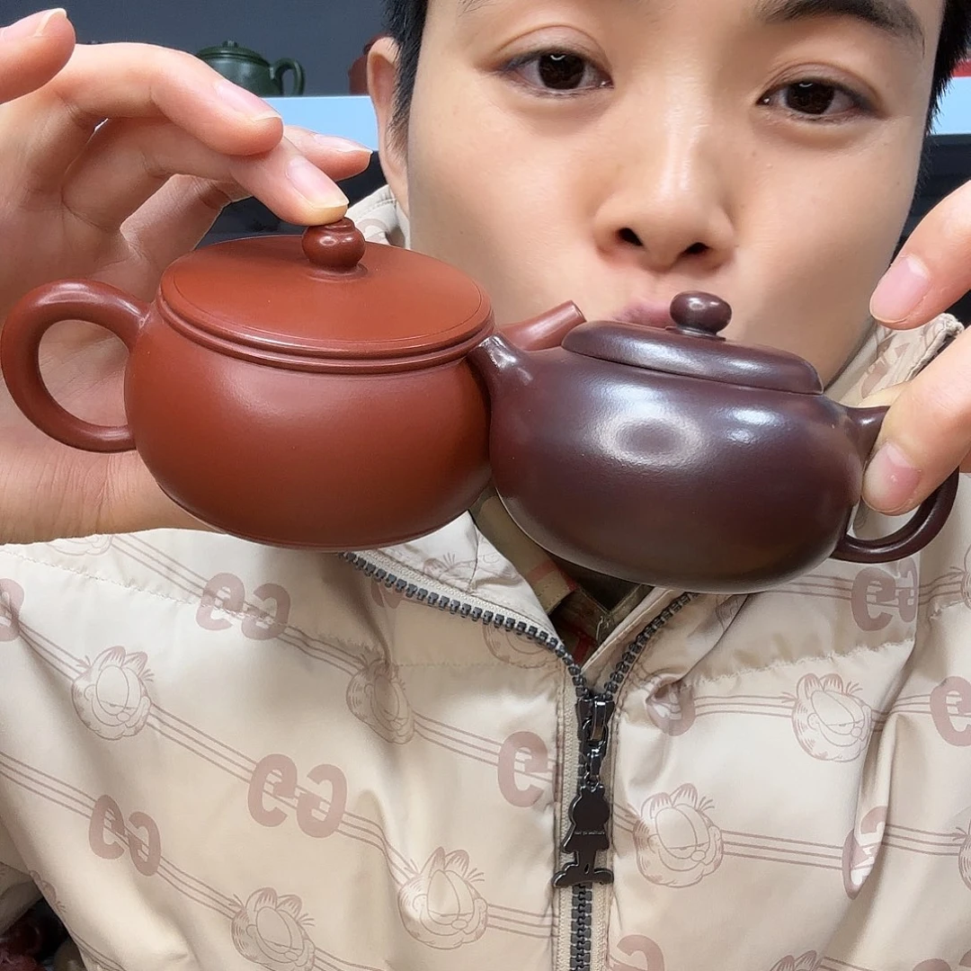 紫砂茶壶民间手艺人全手工制作