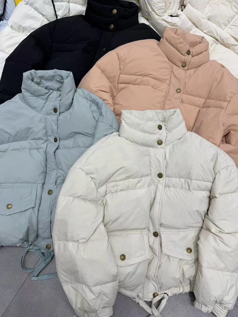 Datou·爆款！ 秋冬新款立领时尚羽绒服女短款设计感