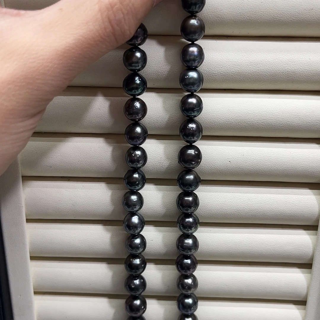 海水珍珠颈饰银S925镶嵌