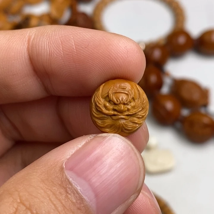 @***孟橄榄核手串/手链钟馗