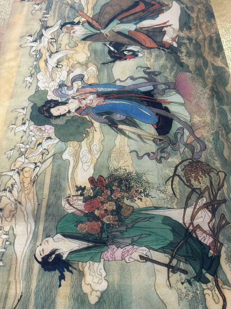 七十公分长卷 鹏------听涛亦韵专属装饰画艺术品