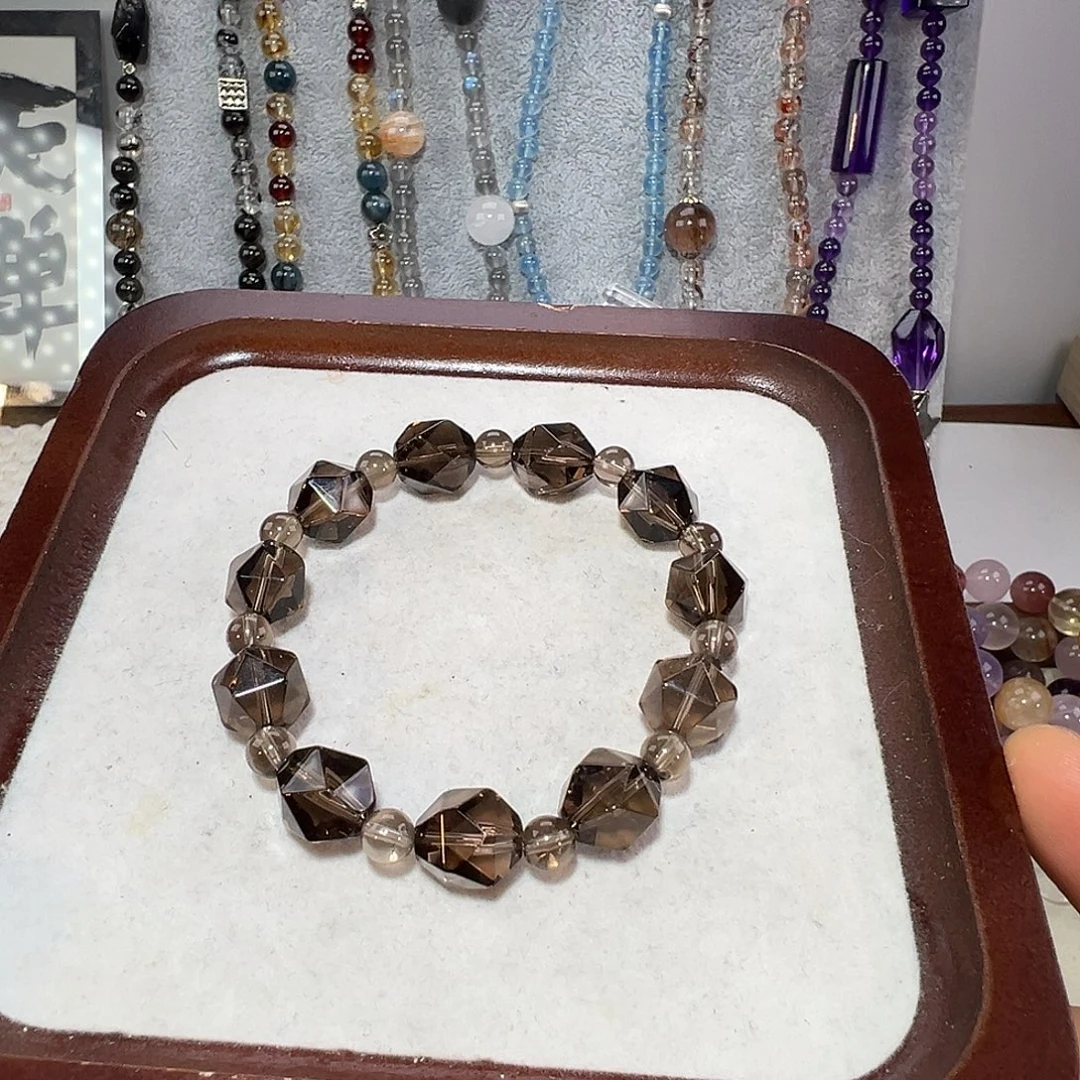 水晶未镶嵌珠宝半成品