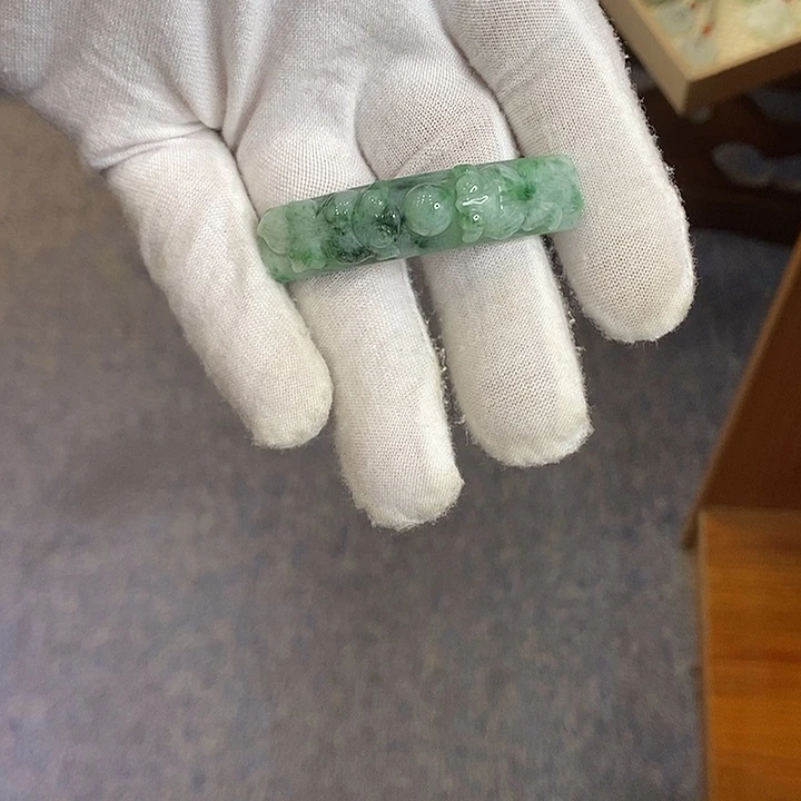 翡翠未镶嵌挂件023