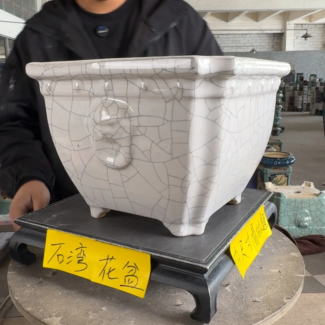 。一风堂石湾花盆 内24*19