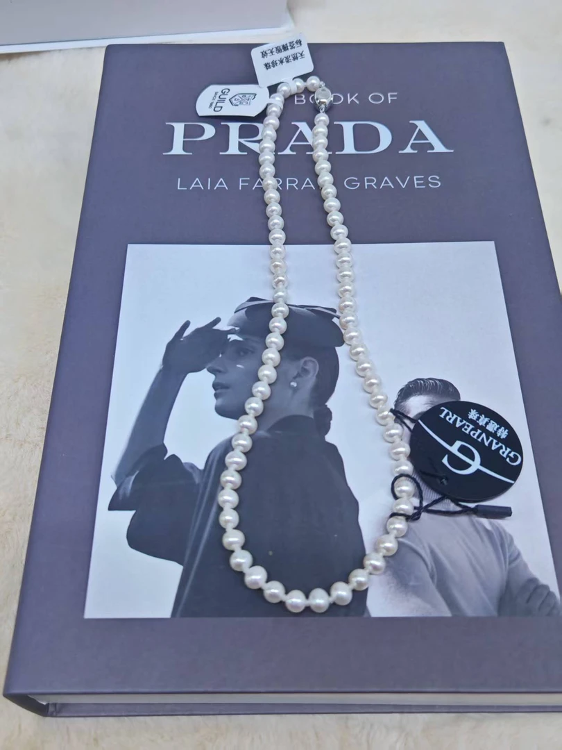 【老许推荐】s925银淡水珍珠6-8mm项链DYSDSXL184