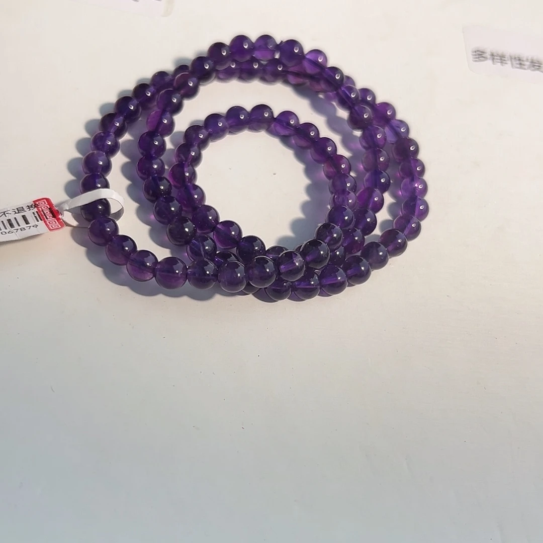 水晶手链未镶嵌多样性发一6+