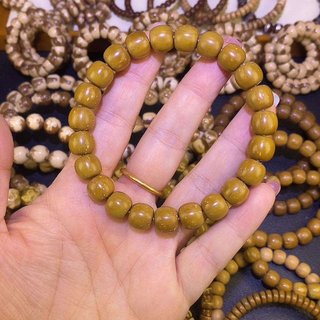 春***树紫金鼠手串10.4纯实心老型紫金鼠手串