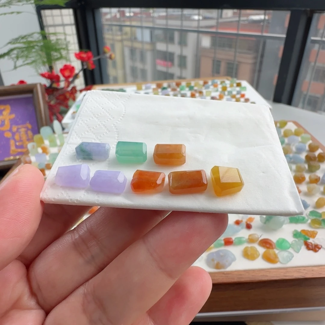 未镶嵌定制翡翠l*定制翡翠毛货不退不换
