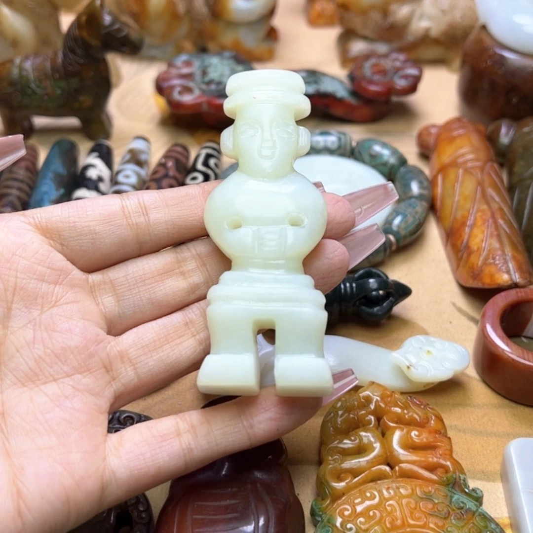 【闪购商品】蛇纹石玉颈饰未镶嵌