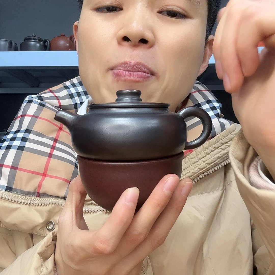 紫砂茶壶民间手艺人全手工制作