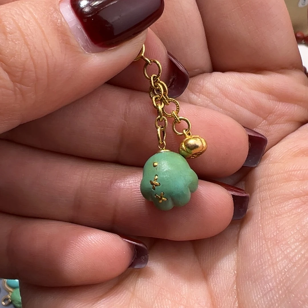 绿松石配件未镶嵌王****）配件