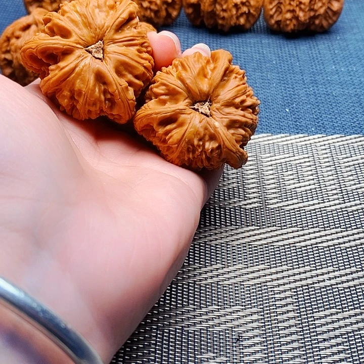 再***见吊坠文玩核桃三棱