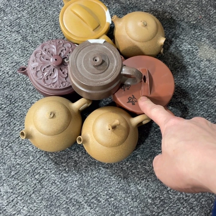 紫砂茶壶斑*线紫砂壶紫砂壶