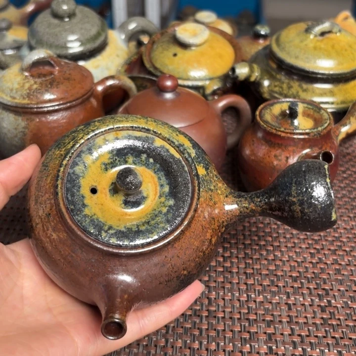 茶杯紫砂养彩侧把260