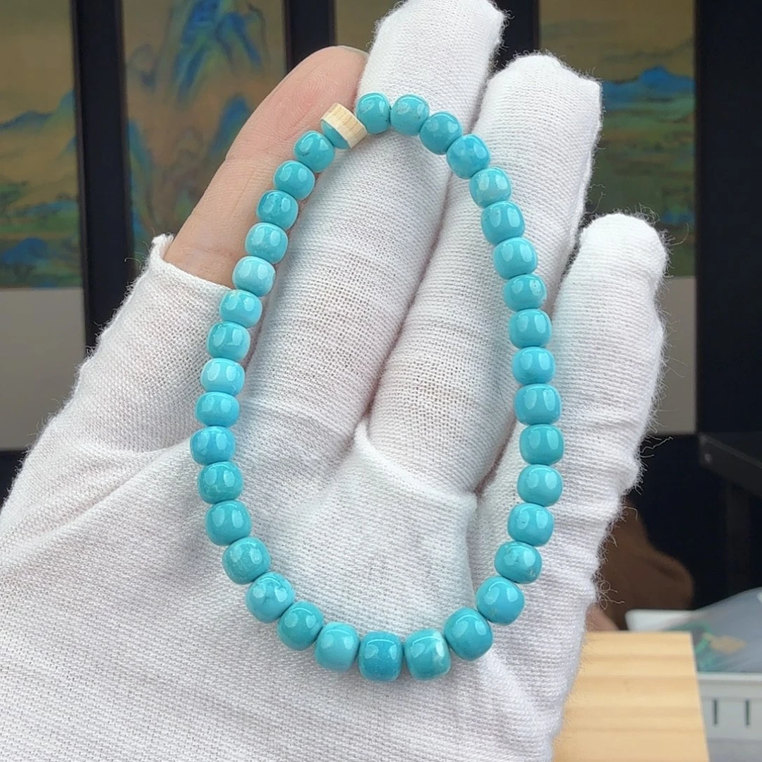 天***媛绿松石未镶嵌珠宝奇石