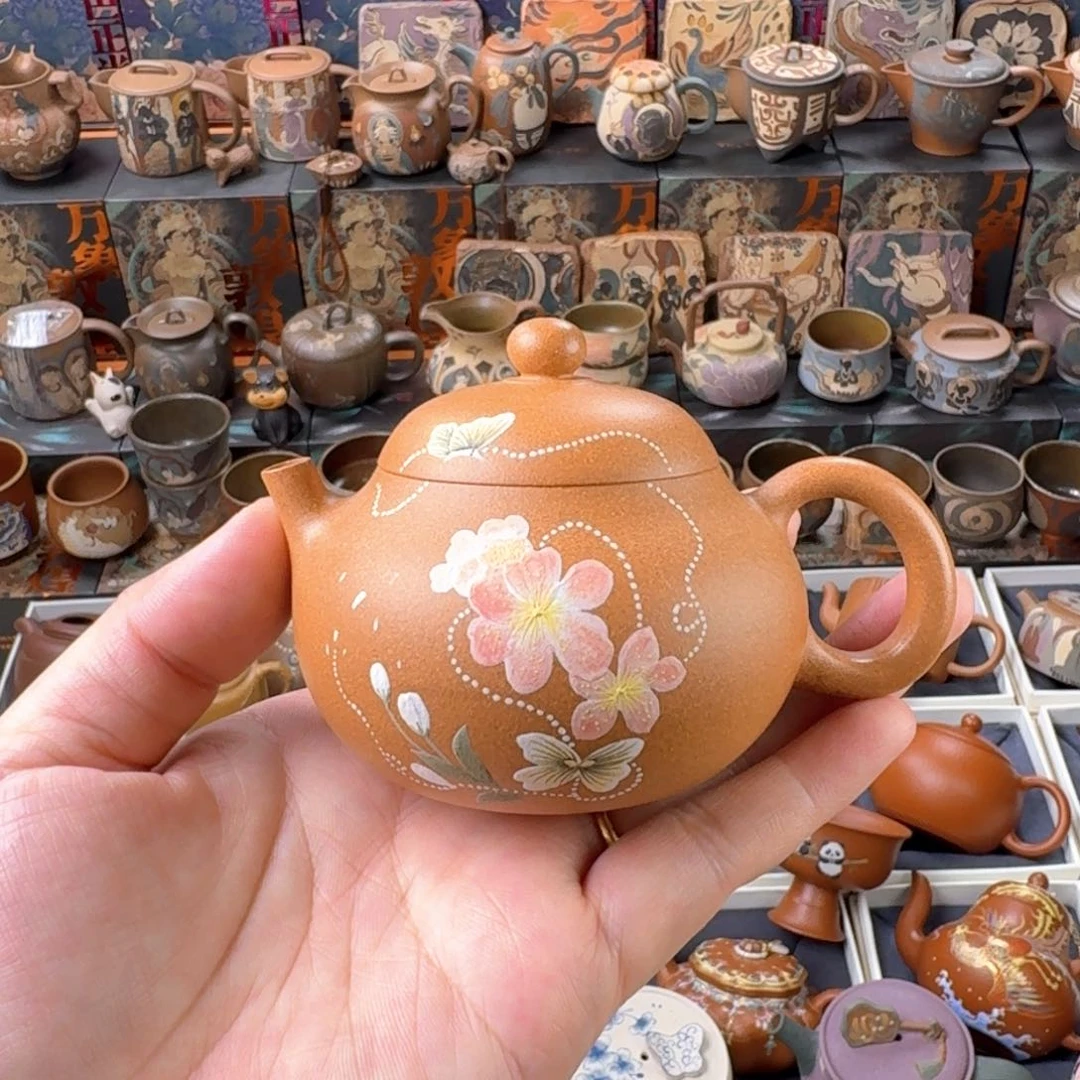 茶壶紫砂150cc原矿精工半手