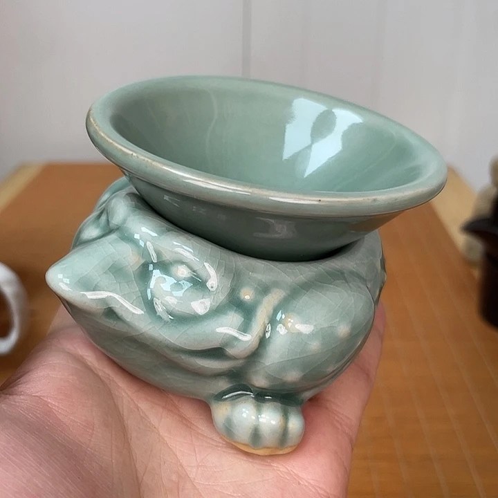 老段烧陶瓷茶器！