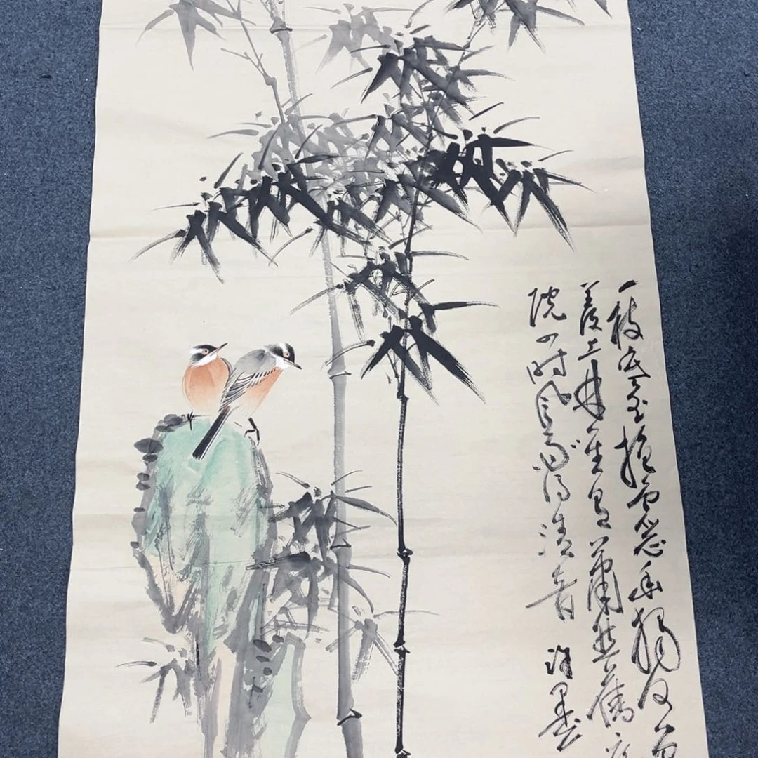 国画纯手绘字画宣纸