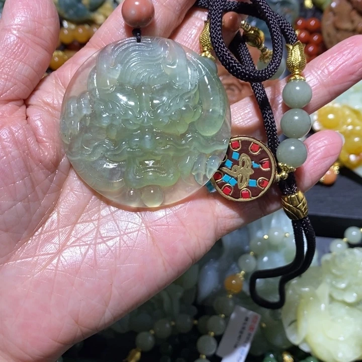 岫玉岫玉吊坠未镶嵌