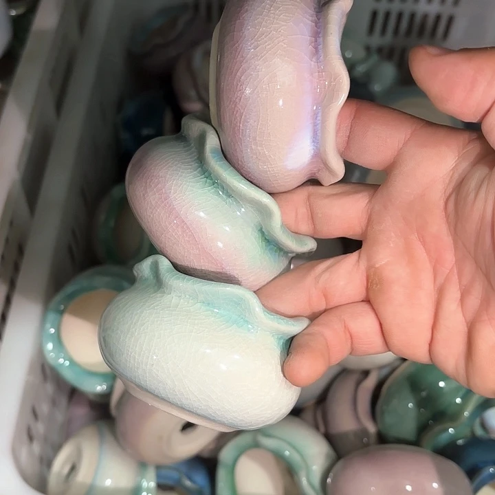 红陶量货|口高深浅搭配发6