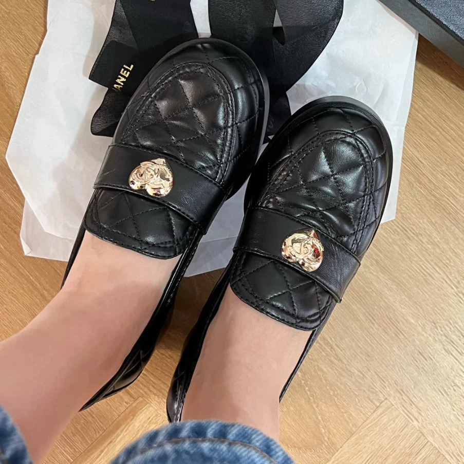 99新 Chanel/香奈儿 乐福鞋/36码/Xsp33933