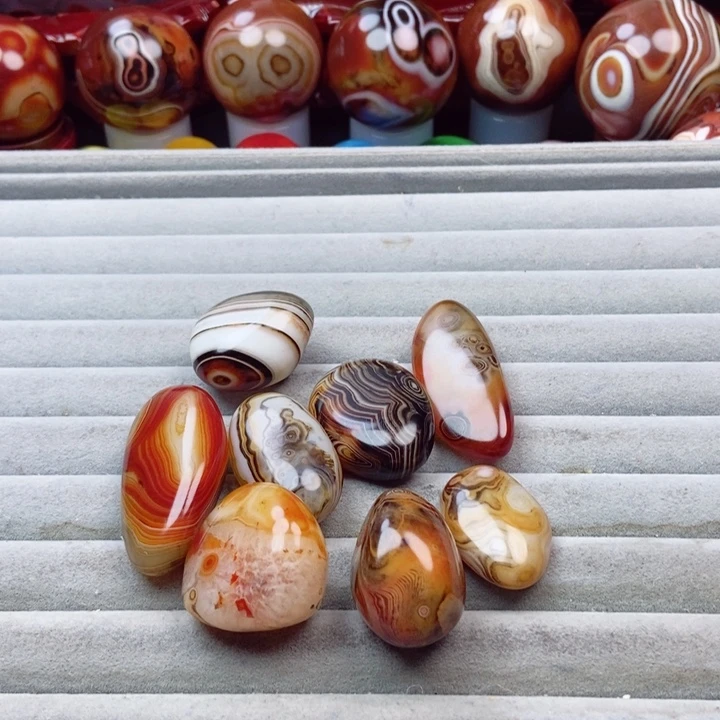 望***馆玛瑙/玉髓未镶嵌玛瑙