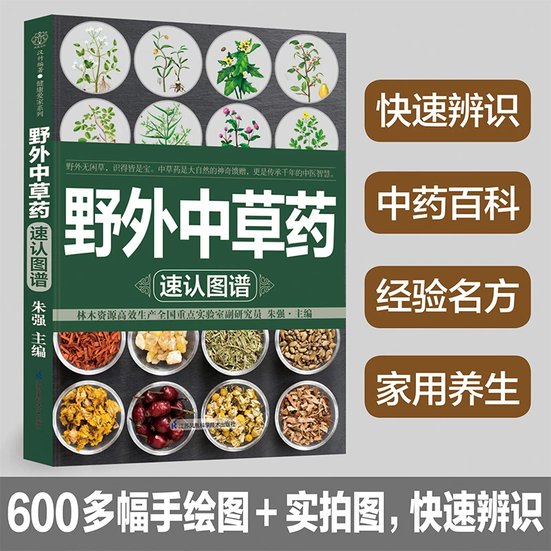 野外中草药速认图谱 教你快速辨识、灵活妙用中草药瑰宝