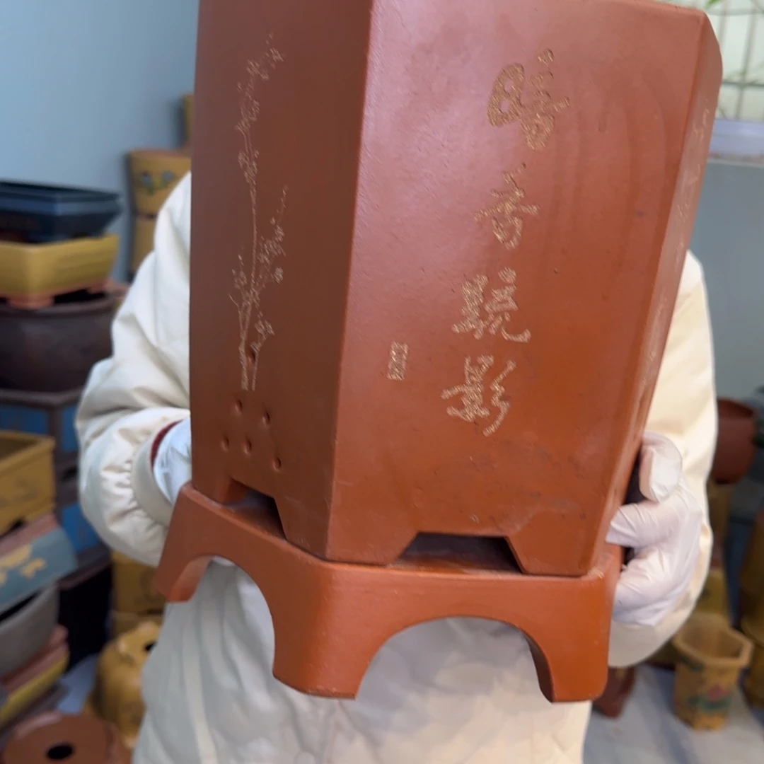 紫砂花盆紫砂口径20