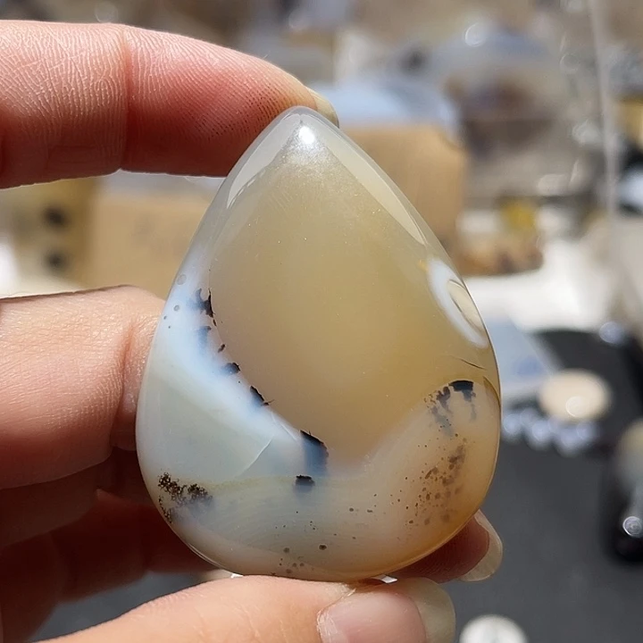 玛瑙/玉髓未镶嵌吊坠(不含链)