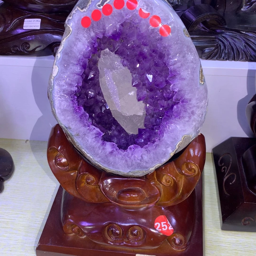 未镶嵌紫晶大型摆件（非配饰）晶