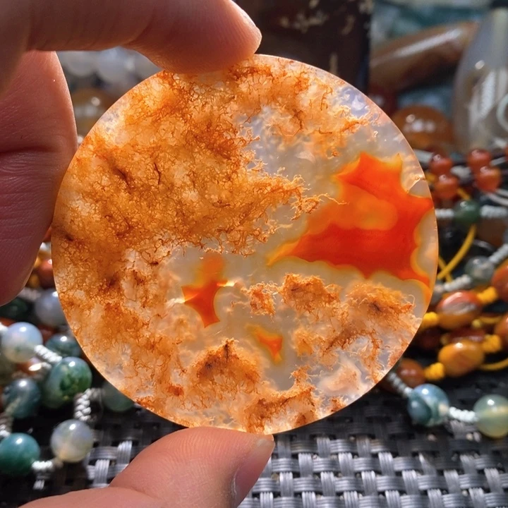 【闪购商品】玛瑙/玉髓颈饰未镶嵌富**?