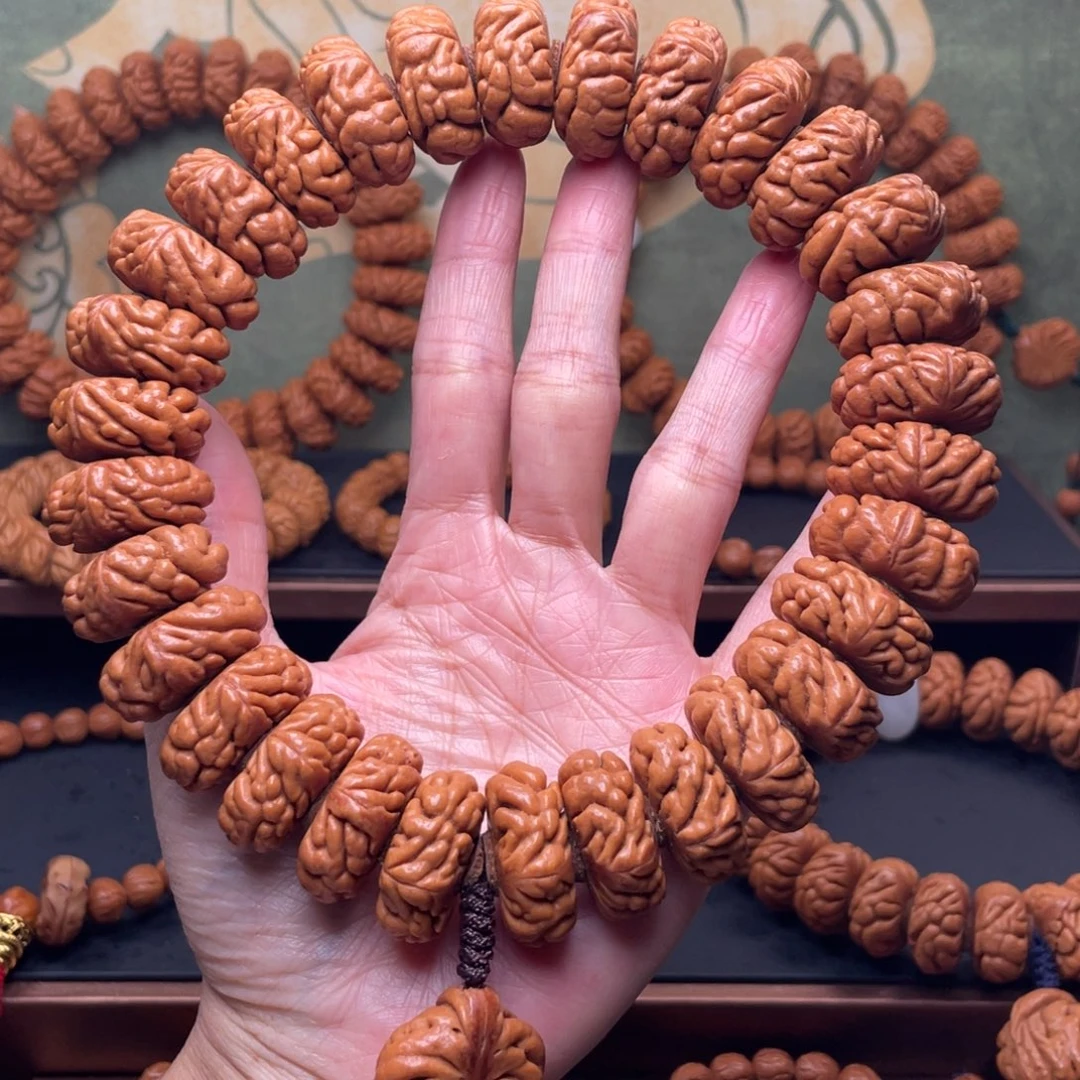 手串桃核25豹子头