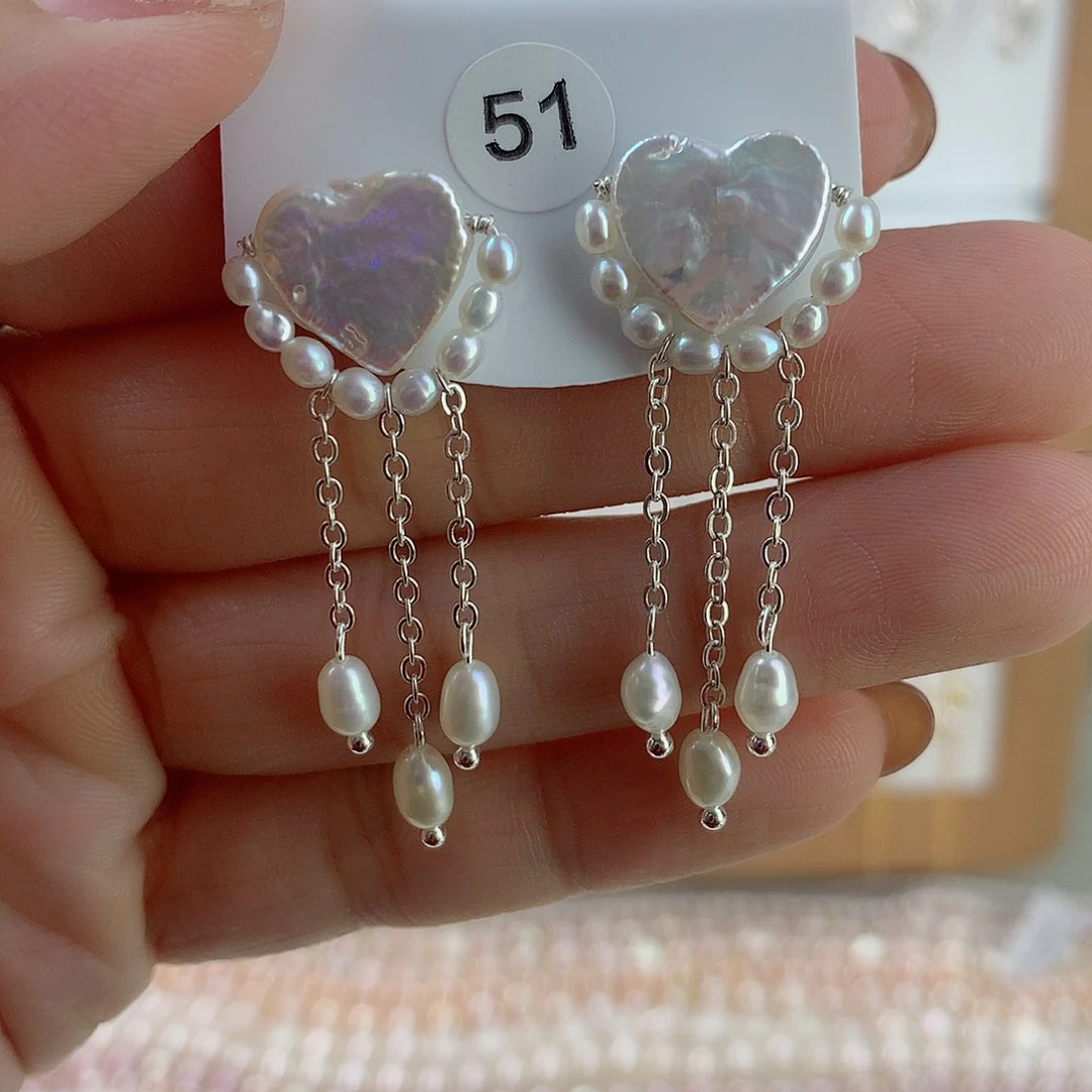 未镶嵌耳饰淡水珍珠