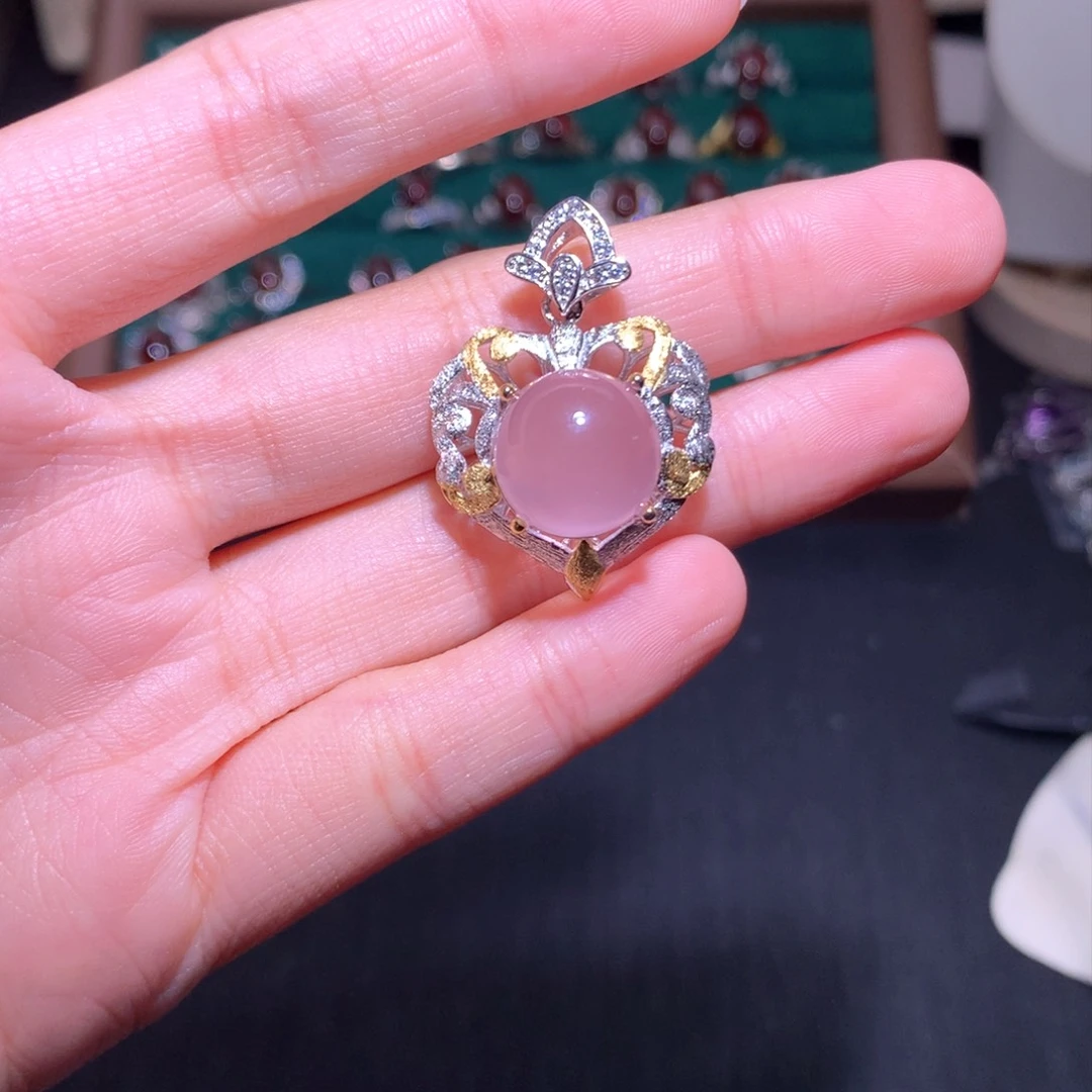 【闪购商品】银S925镶嵌戒指水晶幸*