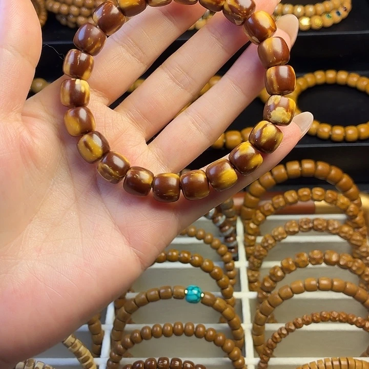 手串紫金鼠实心花鼠10.5老型