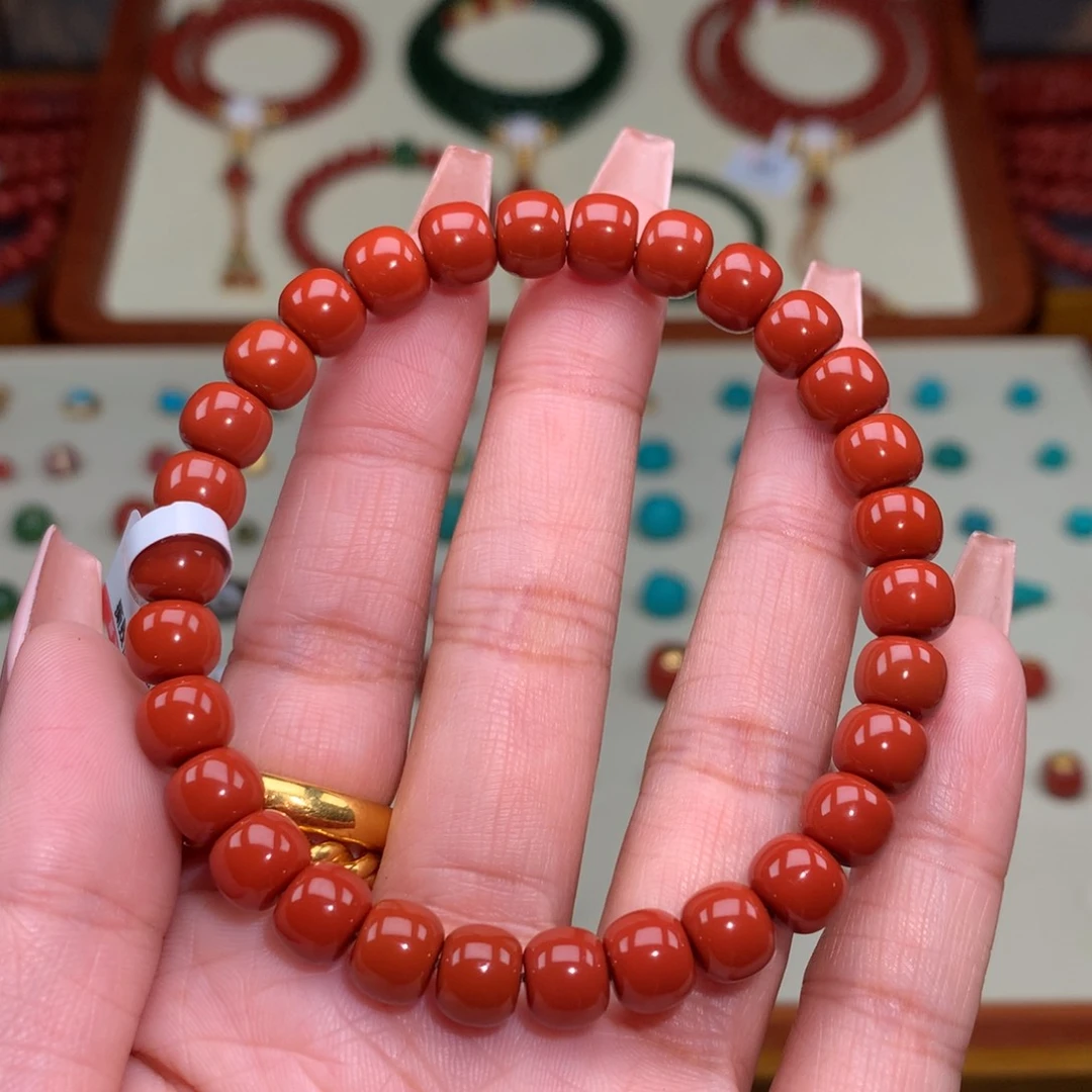 南红玛瑙颈饰未镶嵌