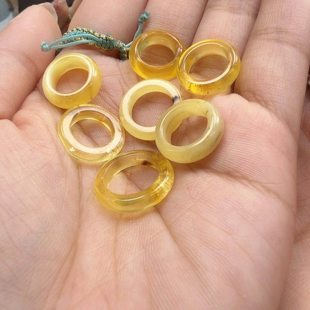 未镶嵌琥珀裸石你好