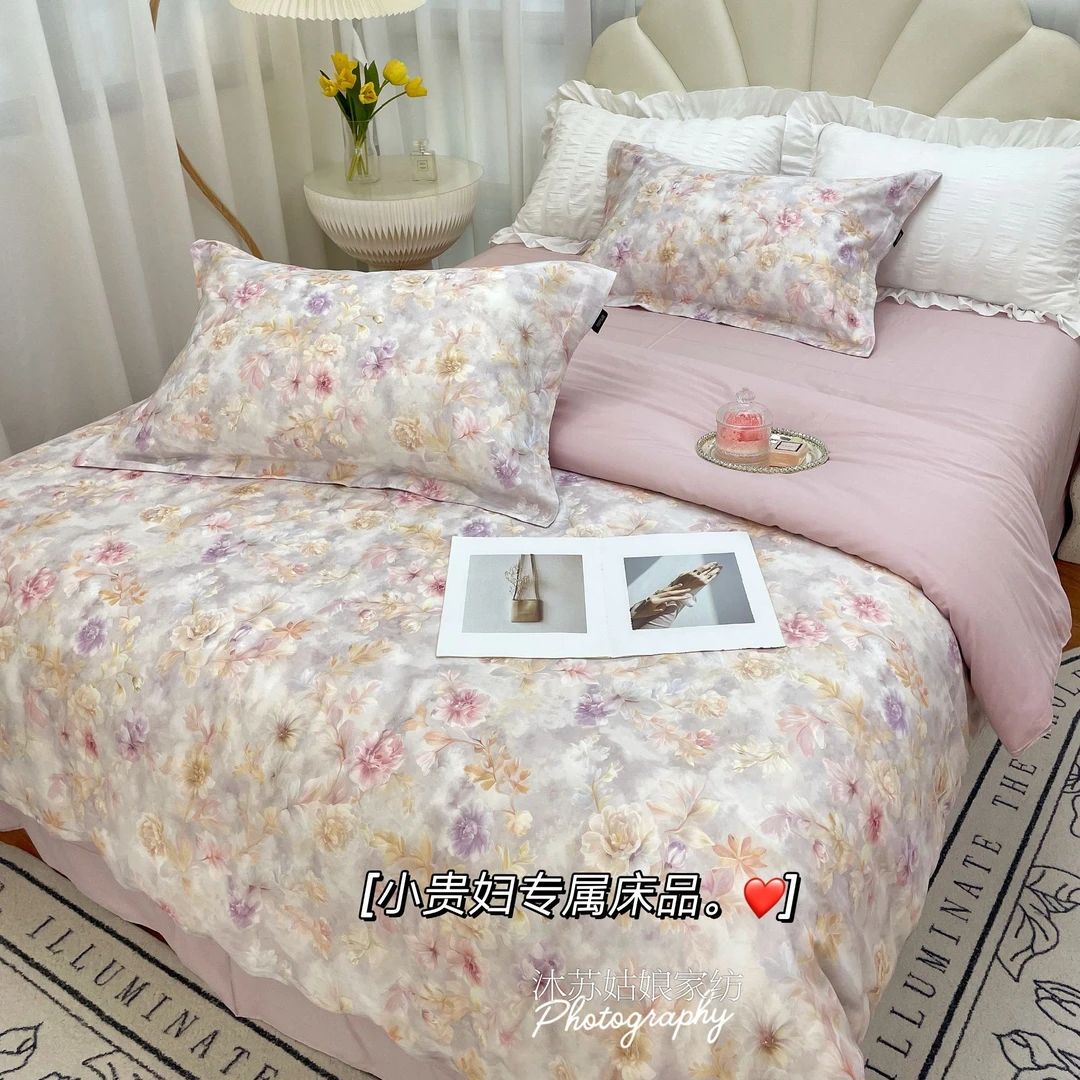 【独家专版】100支新疆阿瓦提纯棉四件套 夏季薄款 100%棉 假一罚万