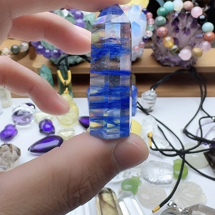 颈饰银S925镶嵌水晶